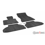 Original Gledring Passform Fußmatten Gummimatten 4 Tlg.+Fixing - BMW X6 2014->2019